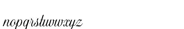 Shalefrost Nova Font LOWERCASE