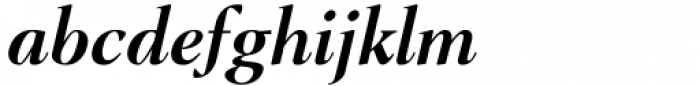 Shallot Bold Italic Font LOWERCASE