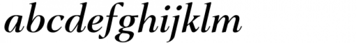 Shallot Medium Italic Font LOWERCASE