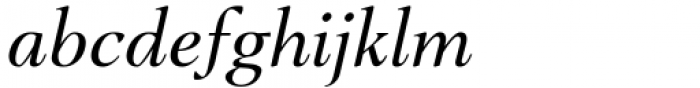 Shallot Variable Italic Font LOWERCASE