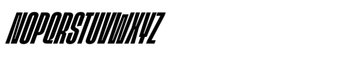 Shamgod Bold Italic Font UPPERCASE