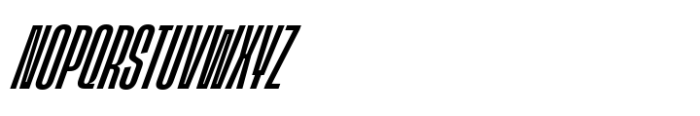 Shamgod Medium Italic Font UPPERCASE