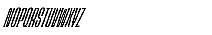 Shamgod Regular Italic Font UPPERCASE