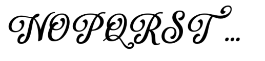 Shanethy Script Italic Font UPPERCASE