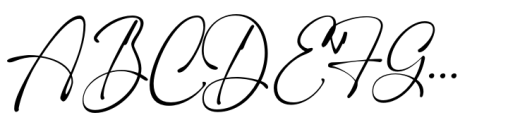Shanghai Signature Alt Two Font UPPERCASE