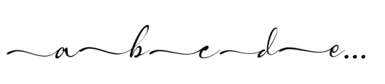 Shanghai Signature Swash Font UPPERCASE