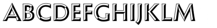 Shango Chiseled Font LOWERCASE
