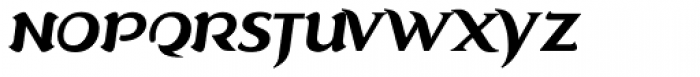 Shanklin Italic Font UPPERCASE