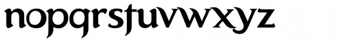 Shanklin Regular Font LOWERCASE