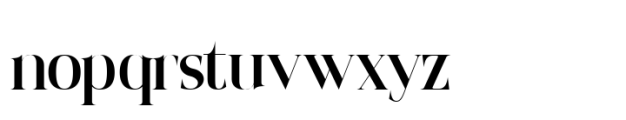 Shanolia Font LOWERCASE