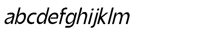 Shansio Italic FONT
