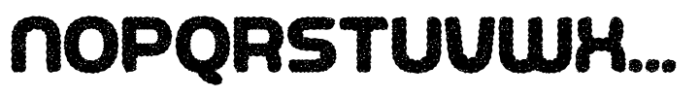 Shaolin Cluster Font UPPERCASE