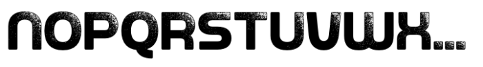 Shaolin Rubbly Font UPPERCASE