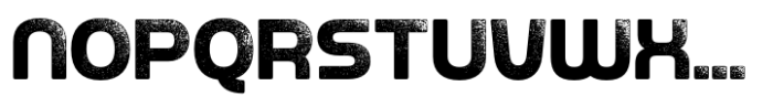 Shaolin Rubbly Font LOWERCASE