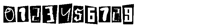 Shape Shift One Font OTHER CHARS