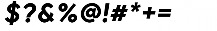Shapectra Bold Italic Font OTHER CHARS