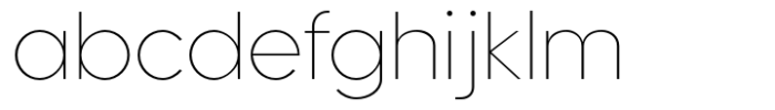 Shapectra Thin Font LOWERCASE