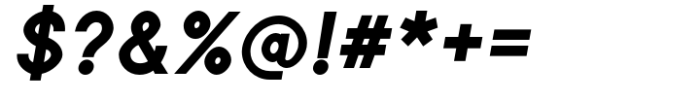 Shapeingo Bold Italic Font OTHER CHARS