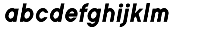 Shapeingo Bold Italic Font LOWERCASE