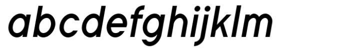 Shapeingo Italic Font LOWERCASE