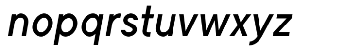 Shapeingo Italic Font LOWERCASE