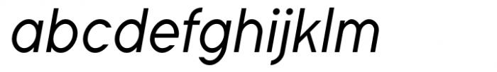 Shapeingo Light Italic Font LOWERCASE