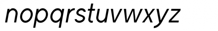 Shapeingo Light Italic Font LOWERCASE