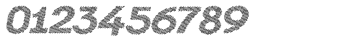 Shapesoul Display Lines Expanded Slant Font OTHER CHARS