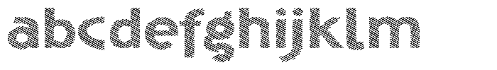 Shapesoul Display Lines Expanded FONT