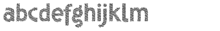 Shapesoul Display Lines Regular FONT