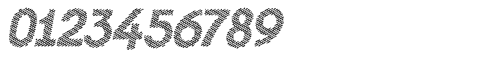 Shapesoul Display Lines Slant Font OTHER CHARS