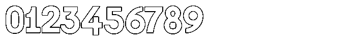 Shapesoul Display Outline Regular Font OTHER CHARS