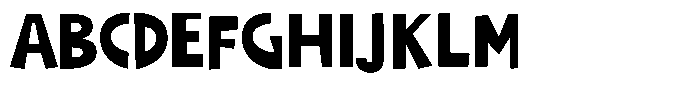 Shapesoul Display Regular Font UPPERCASE