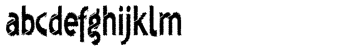 Shapesoul Display Scratch Condensed FONT
