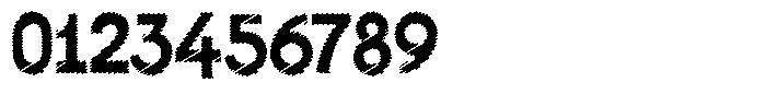 Shapesoul Display Scratch Regular Font OTHER CHARS