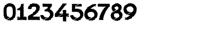 Shapesoul Display Scratch Semi Expanded Font OTHER CHARS