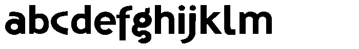 Shapesoul Display Semi Expanded FONT
