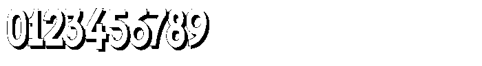 Shapesoul Display Shadow Condensed Font OTHER CHARS