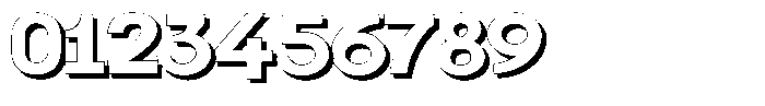 Shapesoul Display Shadow Expanded Font OTHER CHARS