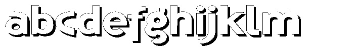 Shapesoul Display Shadow Expanded FONT