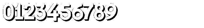 Shapesoul Display Shadow Regular Font OTHER CHARS