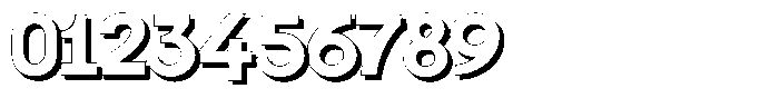 Shapesoul Display Shadow Semi Expanded Font OTHER CHARS