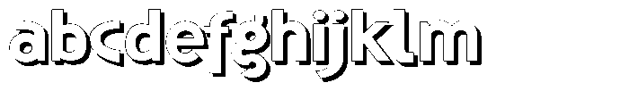 Shapesoul Display Shadow Semi Expanded FONT