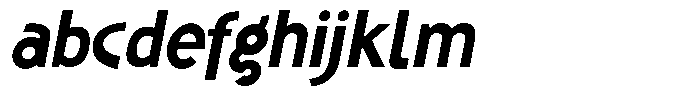 Shapesoul Display Slant FONT