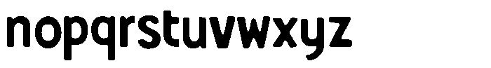 Shapesoul Display Soft Regular Font LOWERCASE