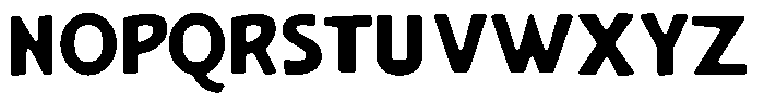 Shapesoul Display Soft Semi Expanded Font UPPERCASE