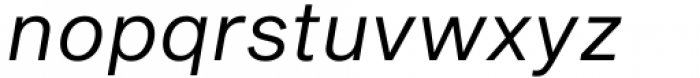 Shapiro Italic Font LOWERCASE