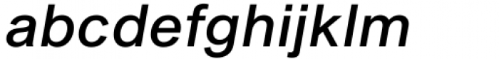 Shapiro Medium Italic Font LOWERCASE