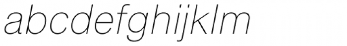 Shapiro Pro 15 Italic Font LOWERCASE