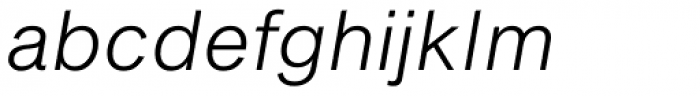 Shapiro Pro 424 Italic Font LOWERCASE